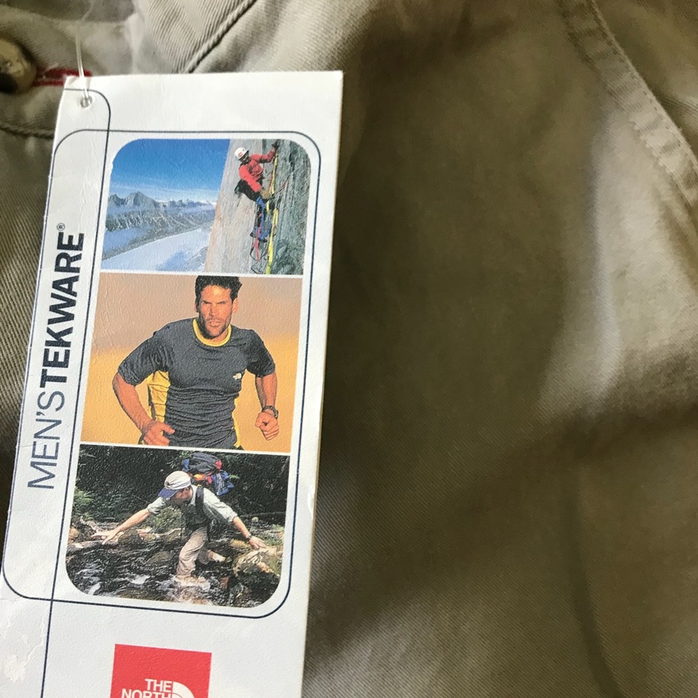 Khaki pants that convert to shorts